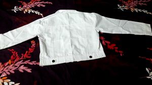 White Denim Jacket
