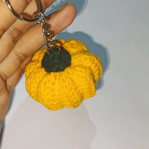 Pumpkin Keychain