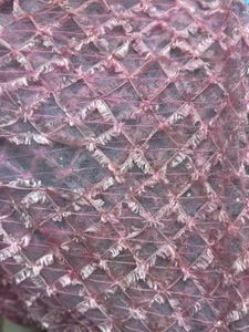 Pink Net Dupatta