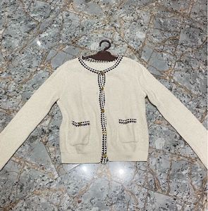White Cardigan