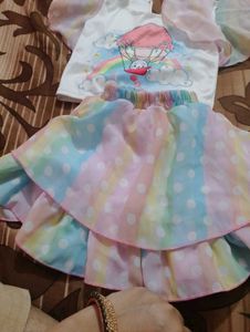 top and skirt baby girl