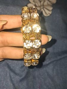 Sparkling Crystal Statement Bracelet