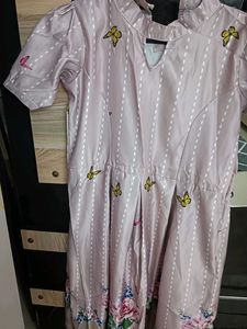 Butterfly Floral Midi Dress