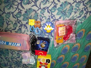 Kids Toys And Pouch Combo