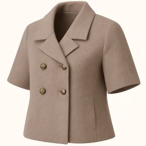 Elegant Short Sleeve Jacket