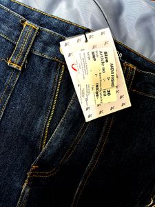 Denim Cargo Pants