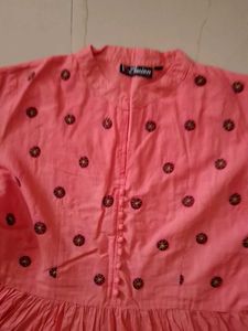 Tiered Pink Dress
