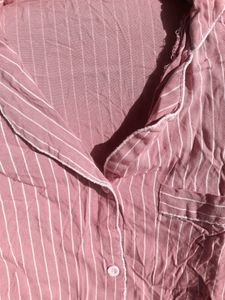 Cute Striped Pyjama Set