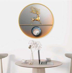 SAF paintings deer modern art Crystal Embedded