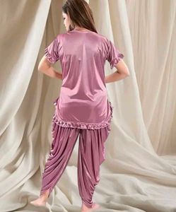 Satin Night Suit not used brand new