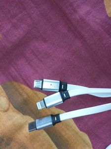 3 Typer Cable || 2units Combo
