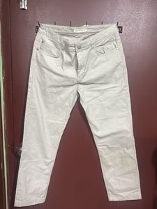 Men's Beige Jeans