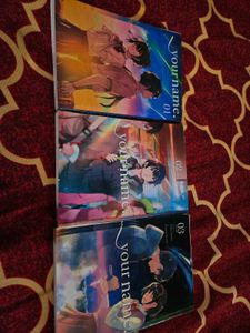 Your Name Manga Volumes 1-3