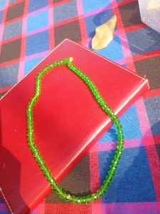Green Beaded Necklace