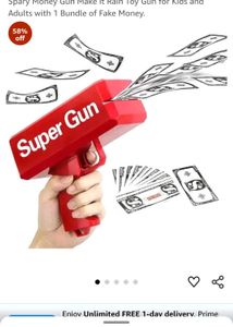 Money Fly Gun Cash