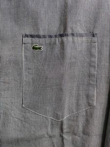 Lacoste Striped Button Down Shirt
