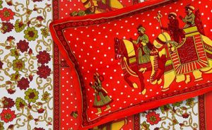 Beautiful Cotton Queen Size Bedsheet