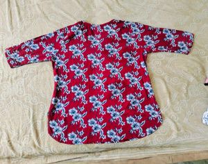 Floral Print Tunics  With Freebies