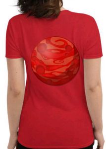 Red Rose Heart Tee