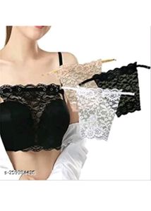 Cleavage Covering Lace Camisole + Clothe Tape