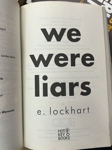 We Are Liars by E. Lockhart