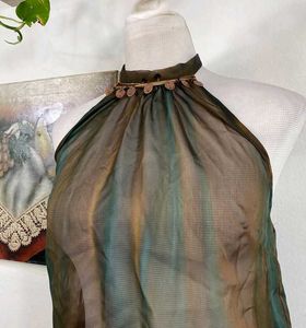 Sheer Halter Top