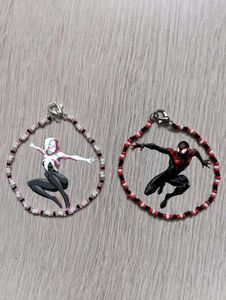 Spider-Verse Beaded Bracelets