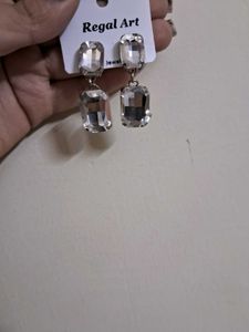 Regal Art Crystal Drop Earrings