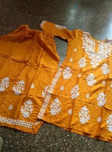 Elegant Embroidered Kurta Set