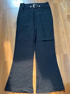 Belted Formal Flare Pants ( No Defects )