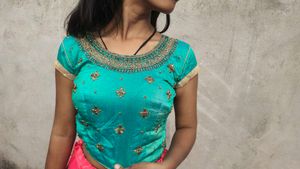 Party Wear Crop Top Skirt