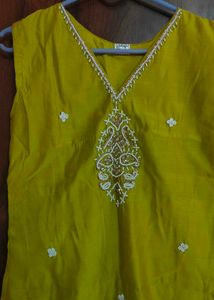 Lime Yellow Kurta