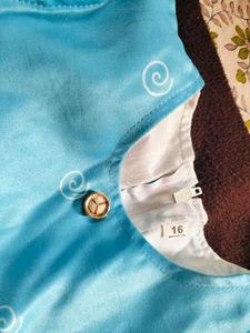 Mermaid Print Girls Dress