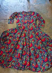 Gulmohar Jaipur Floral printed kurti