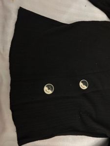 Combo Shorts And Big Collar Top For Women