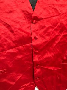 Cardi Red Waistcoat