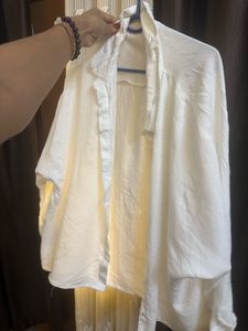 White Button-Down Shirt