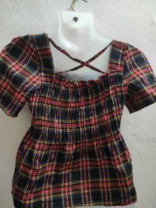 Checked Tops