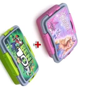 Barbie &amp; Ben 10 Lunch Boxes