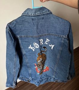 Forever 21 Denim, Embroidered Jacket