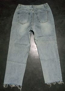 SHEIN Stylish Graphic Jeans