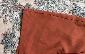 Rust Colored High Waisted Shorts