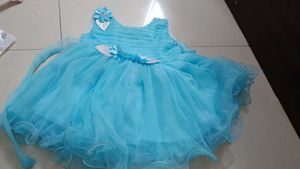 Cute Blue Baby Dress