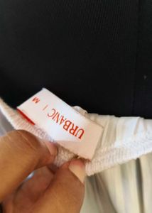Urbanic White Crop Top