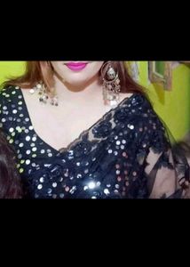 party wear black blouse
