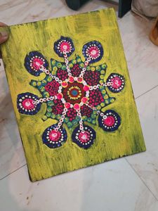 Handmade Dot Mandala Art
