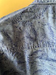 Blue Patterned Shirt