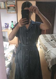 PRICE DROP-Striped Shirt Dress👗