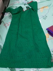 Green Kurta With Dupatta