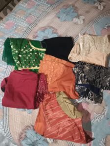 Combo Of Blouses .